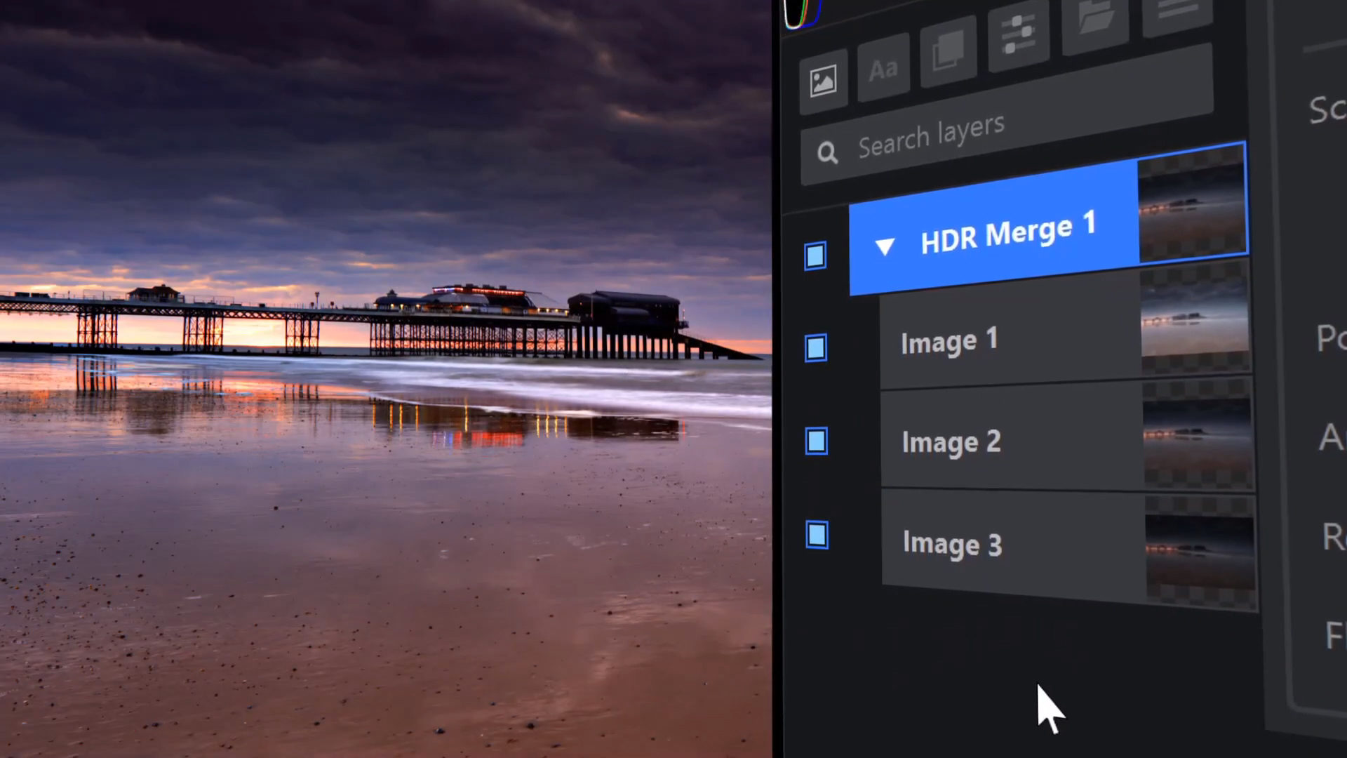 HDR merging in Imerge Pro 7 interface - Imerge Pro 7 release