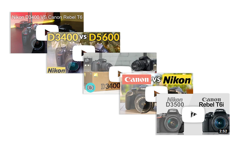 YouTube reviews on DSLRs - use YouTube reviews to choose the best video camera for beginners