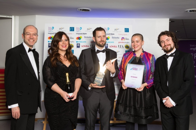 FXhome awards acceptance - Norfolk Business Awards - Breaking Boundaries