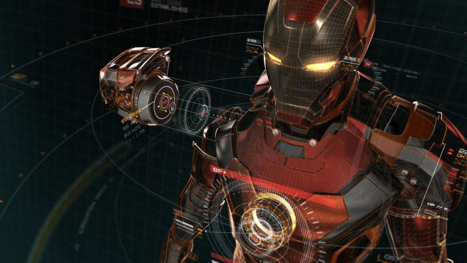Age of Ultron Iron Man blueprints design