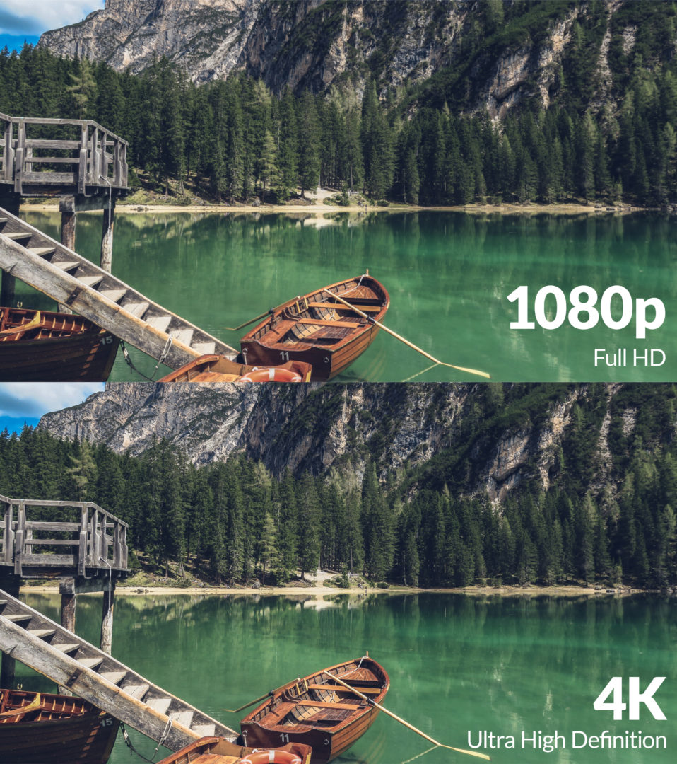 4K vs 1080p images comparison - how important is 4K in 2021?