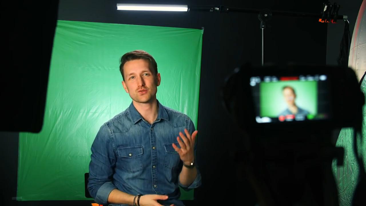 How to make a DIY green screen using party table cloth as an alternative