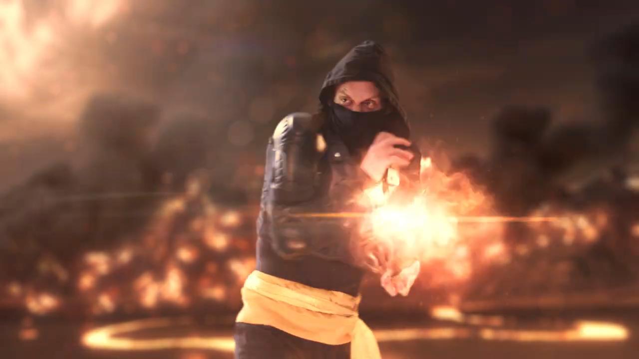 How to create Mortal Kombat's Scorpion fireball effects - the final effect