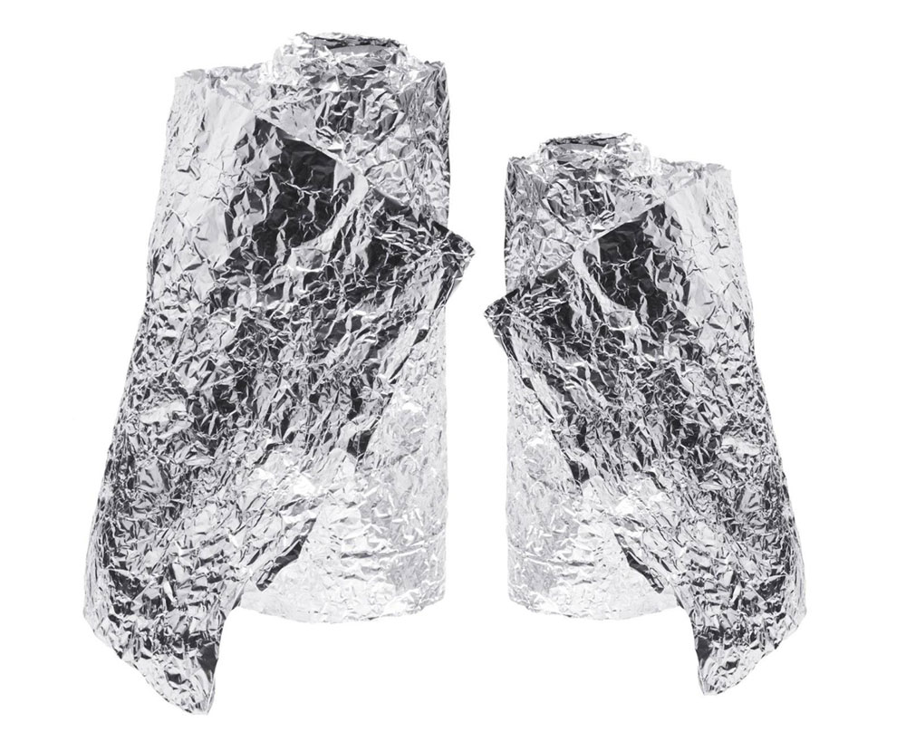 Large rolls of aluminium foil